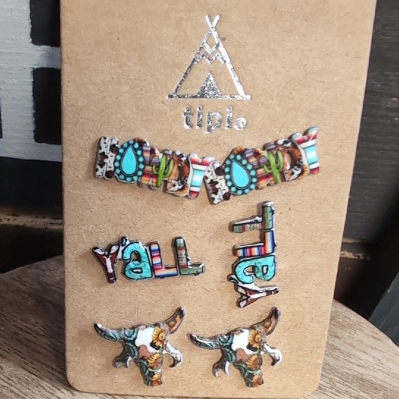 Colorful Southwestern Jewelry Set - Picture 4 of 5